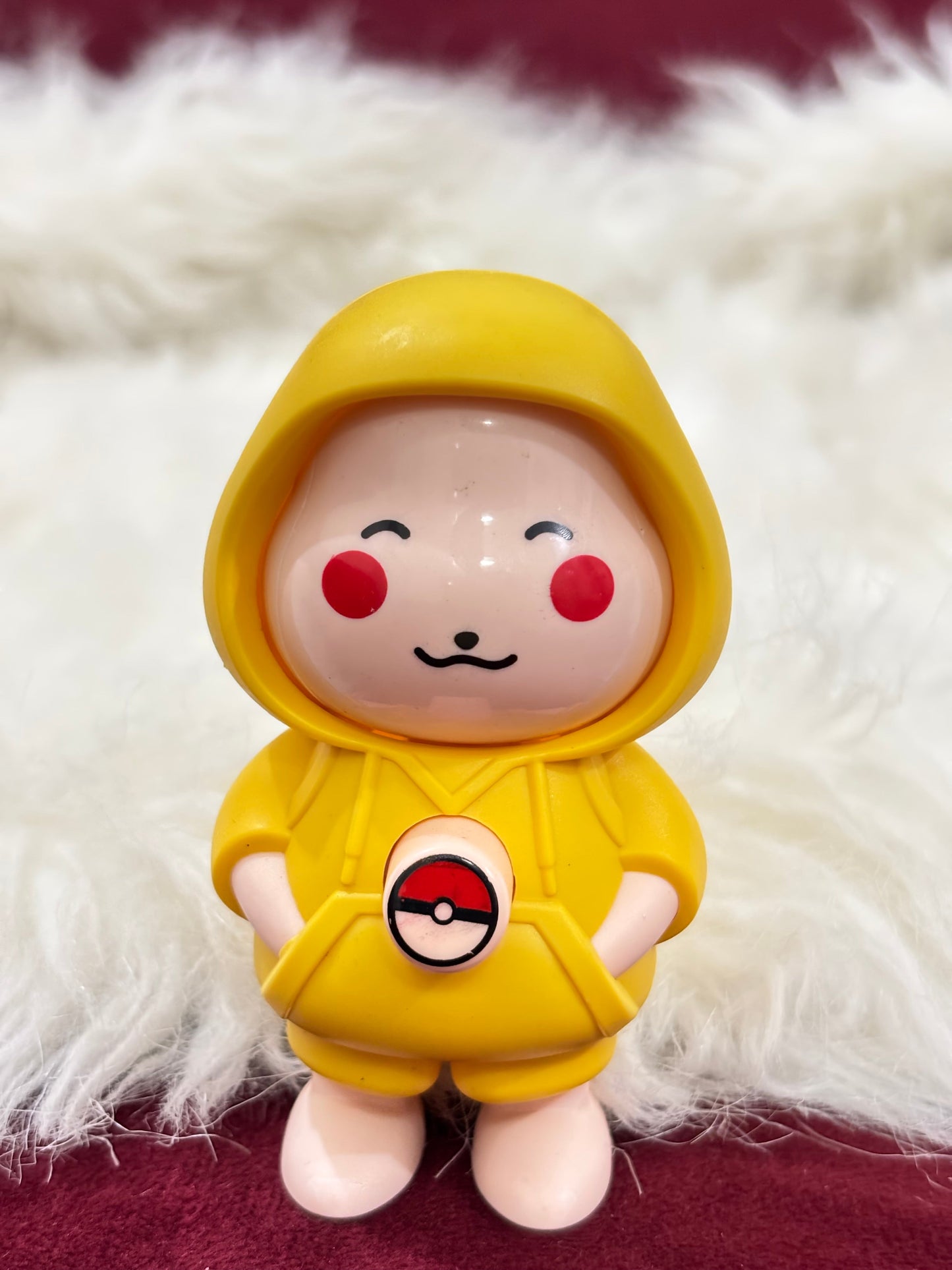 Face Changing Keychain Yellow
