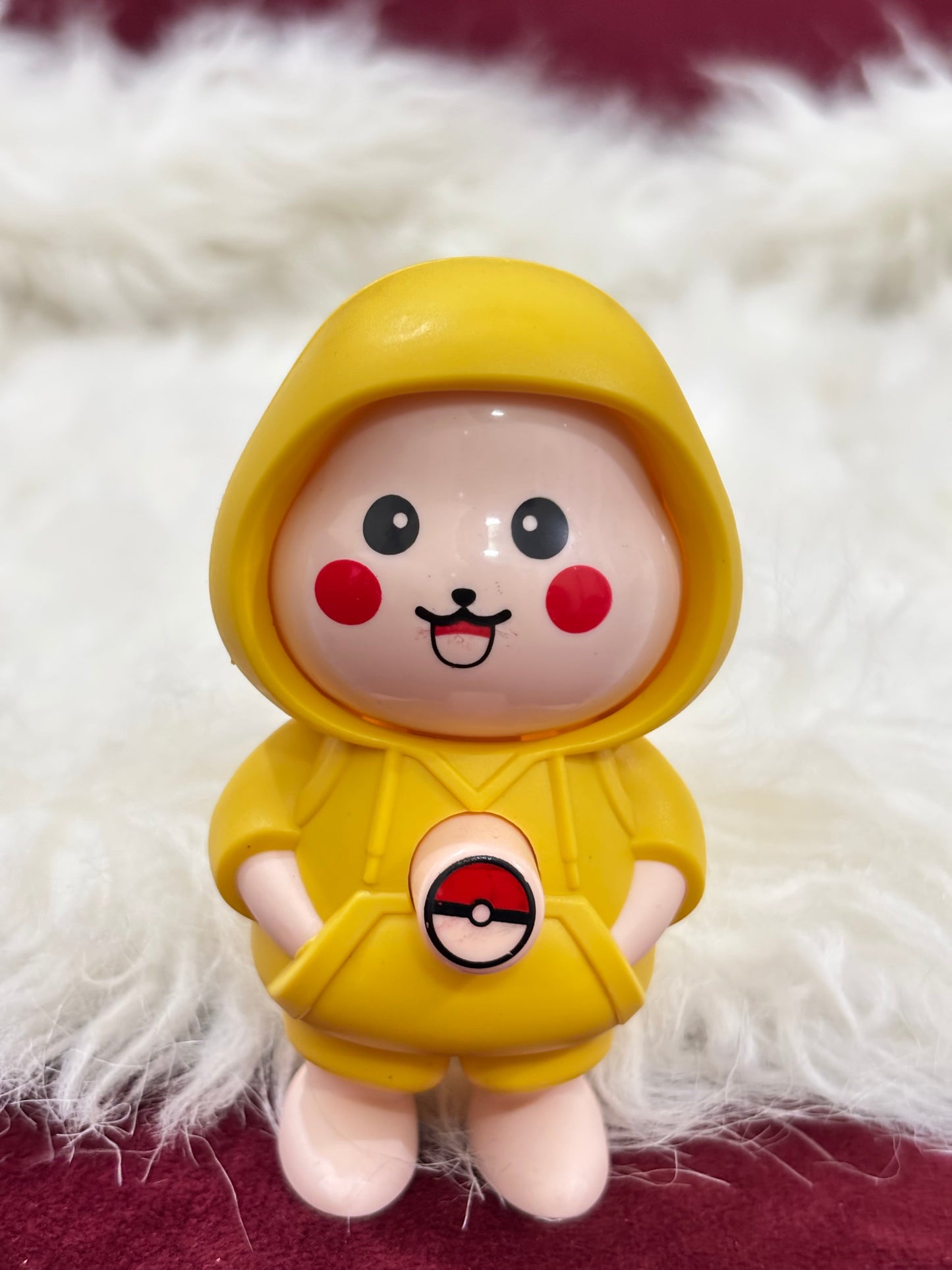 Face Changing Keychain Yellow