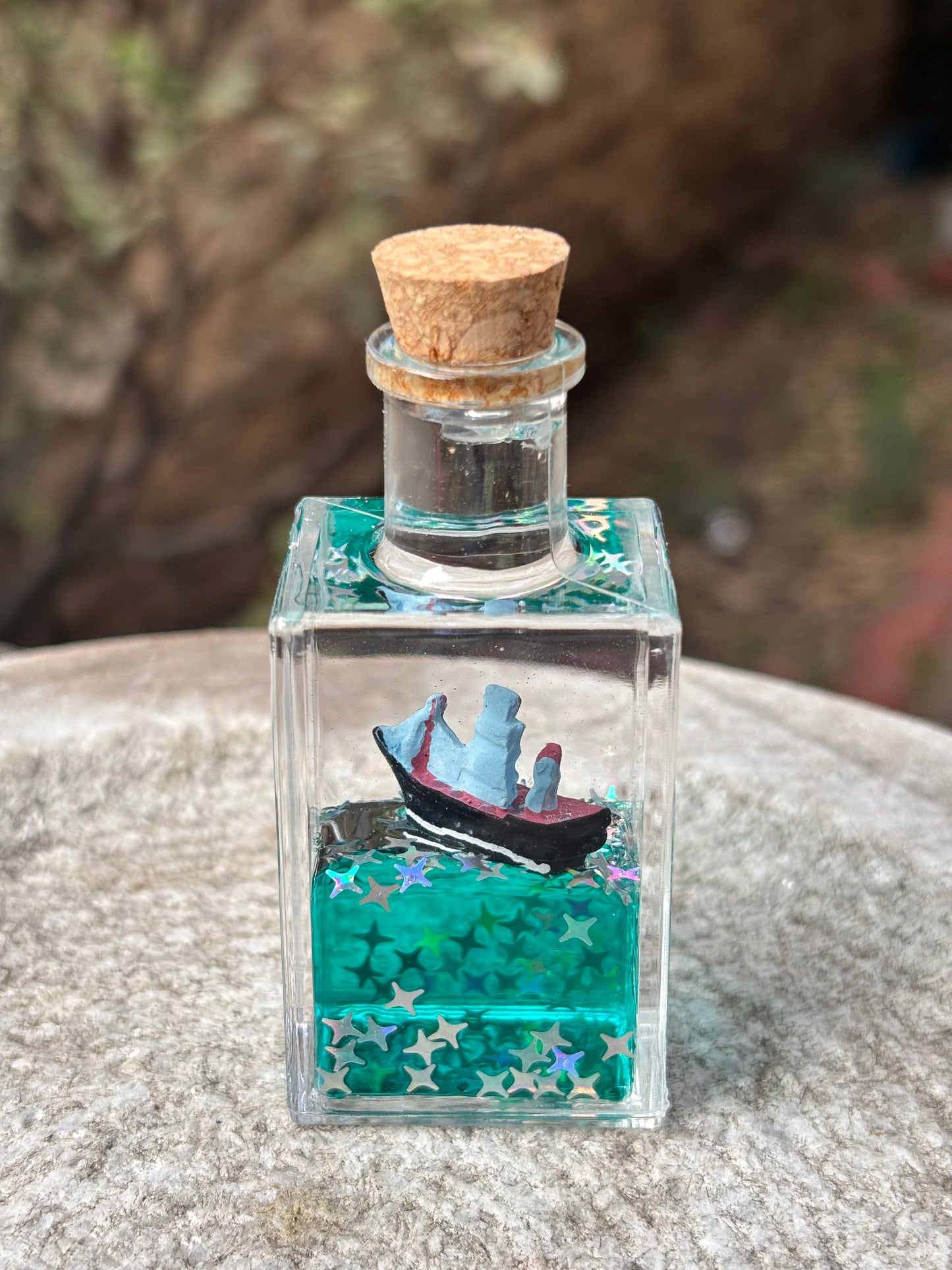 Showpiece | Floating Ship Bottle
