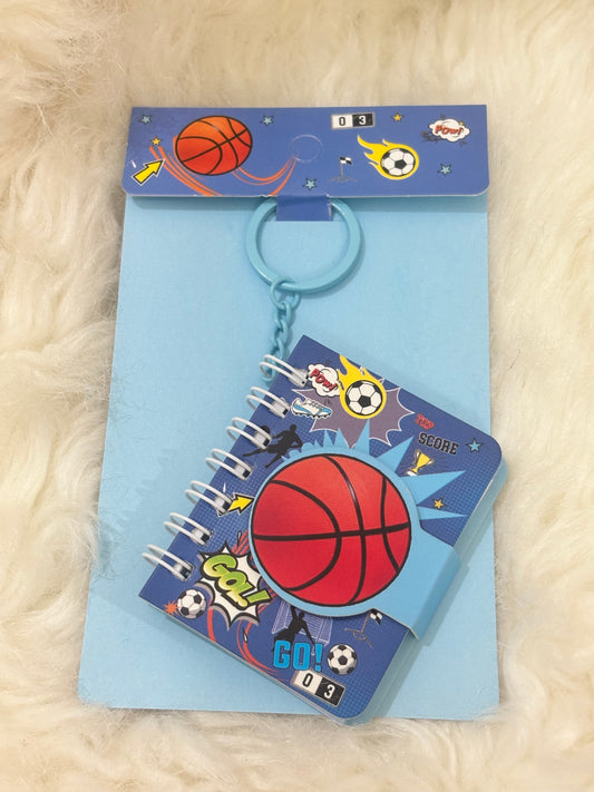 Keychain | Football Mini Notebook