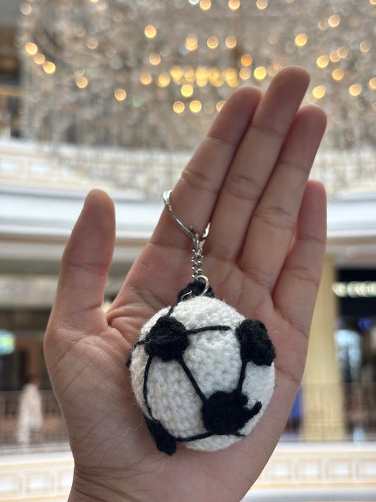 Crochet Keychain | Football
