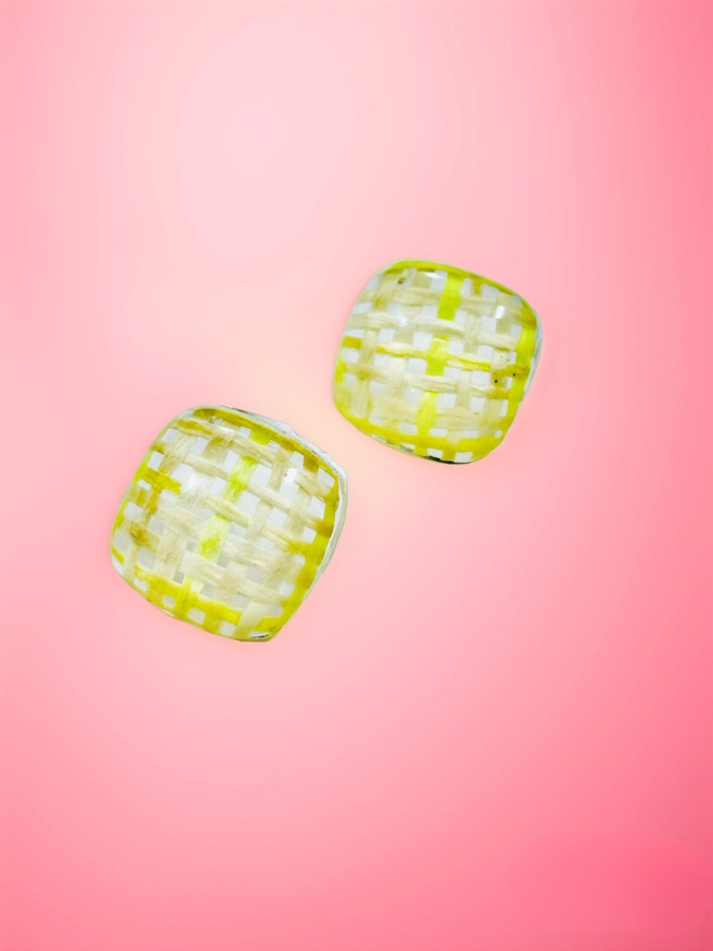 Golden Glow Textured Studs