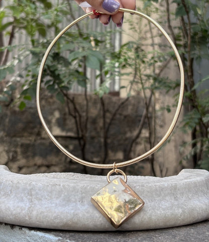 Golden Mirage Choker Necklace