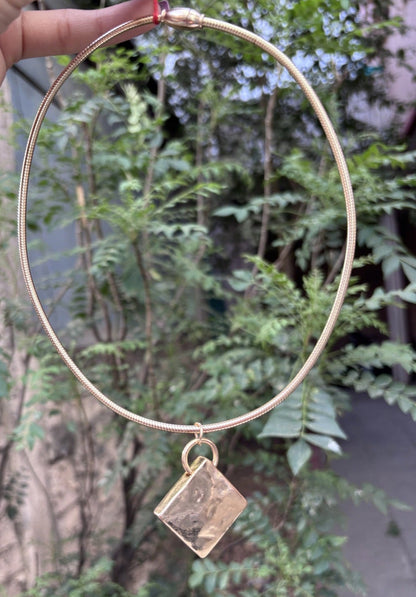 Golden Mirage Choker Necklace