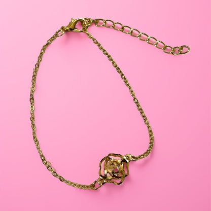 Golden Rose Bracelet