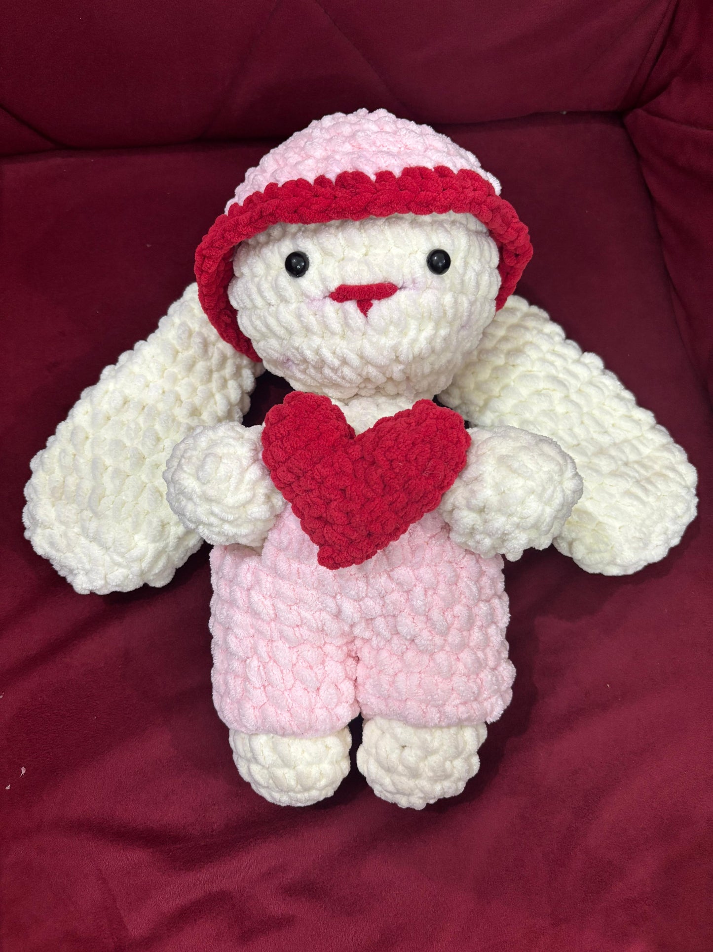 Valentine's Special | Cute Crochet Bunny With Heart