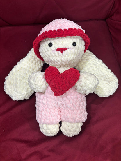 Valentine's Special | Cute Crochet Bunny With Heart