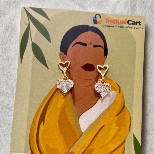 Hearts Entwined Studs Earrings