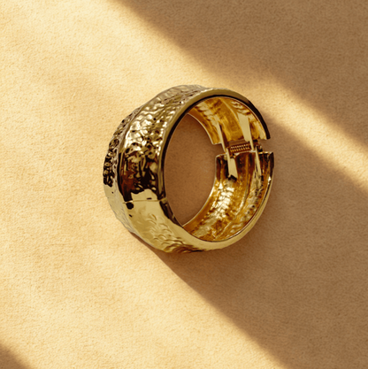 Heavy Cuff Anti-Tarnish Brass Bracelet