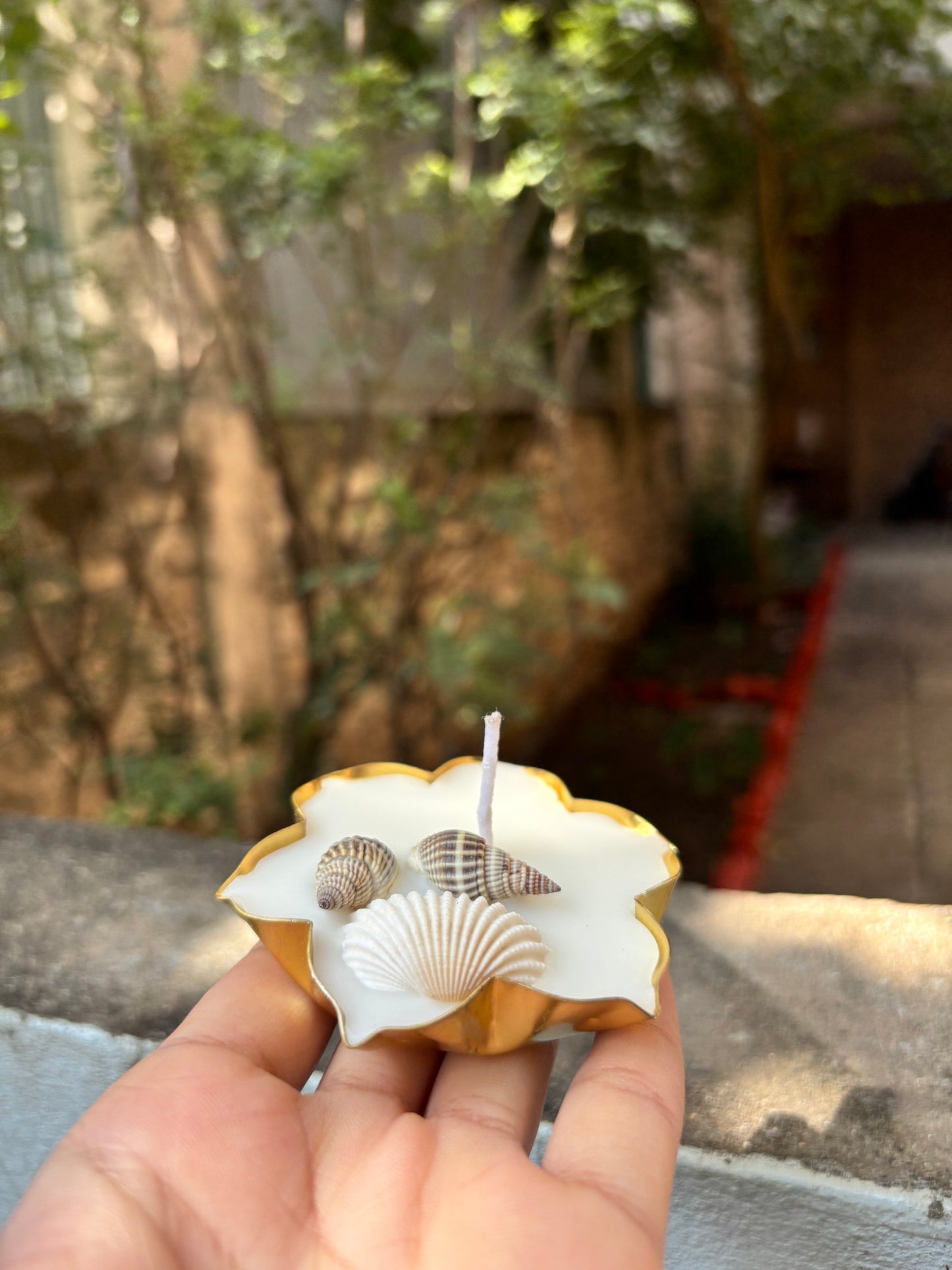 Sea Shell Urli Scented Candle - Small