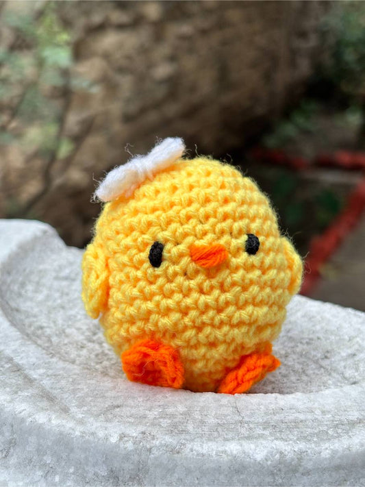Crochet Soft Toy | Yellow Chick