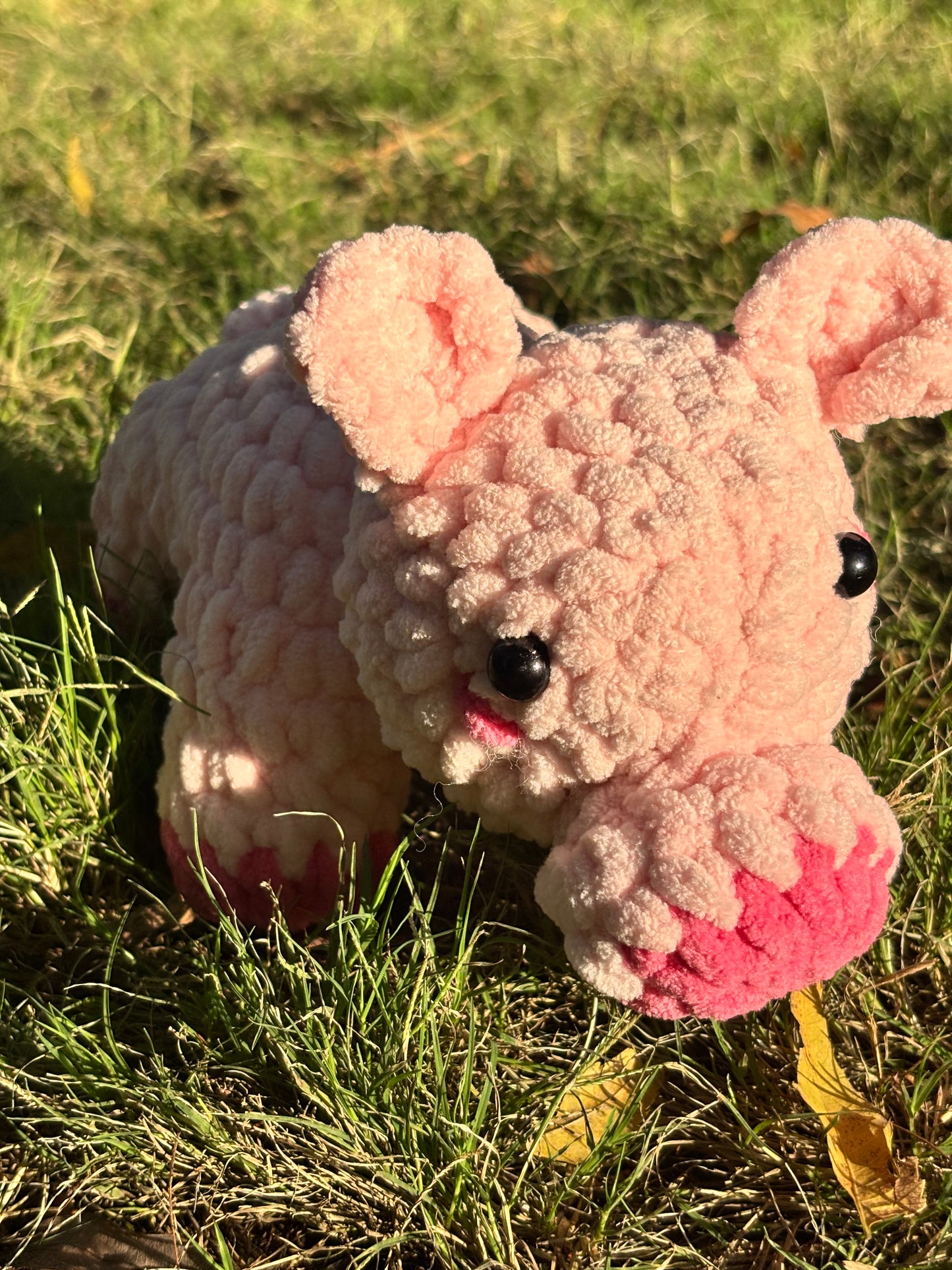 Crochet Plushie | Baby Pink Piggy