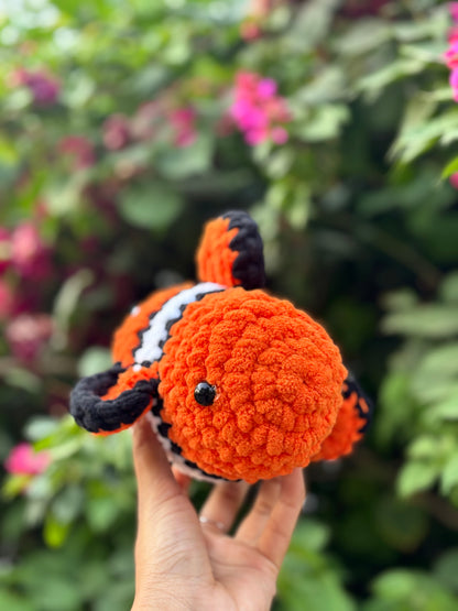 Crochet Plushie | Cute Nemo fish