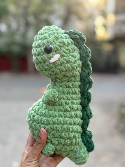 Crochet Plushie | Dinosaur Green