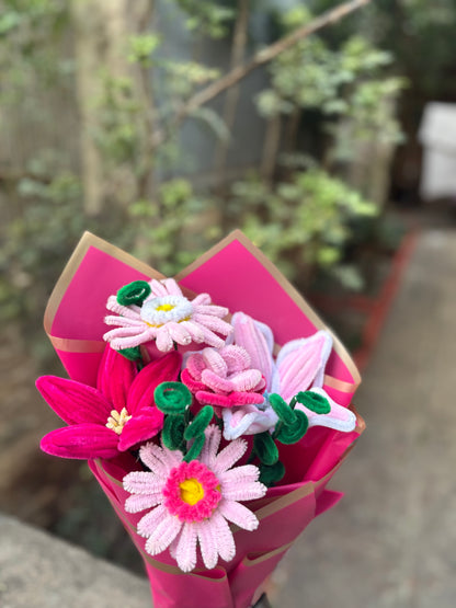 Fuzzy Flower Bouquet