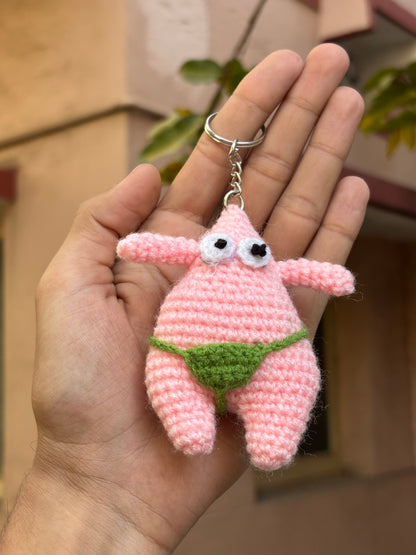 Crochet Keychain Petric Star