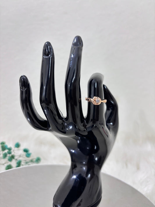 Rose Gold Designer Diamond Ring