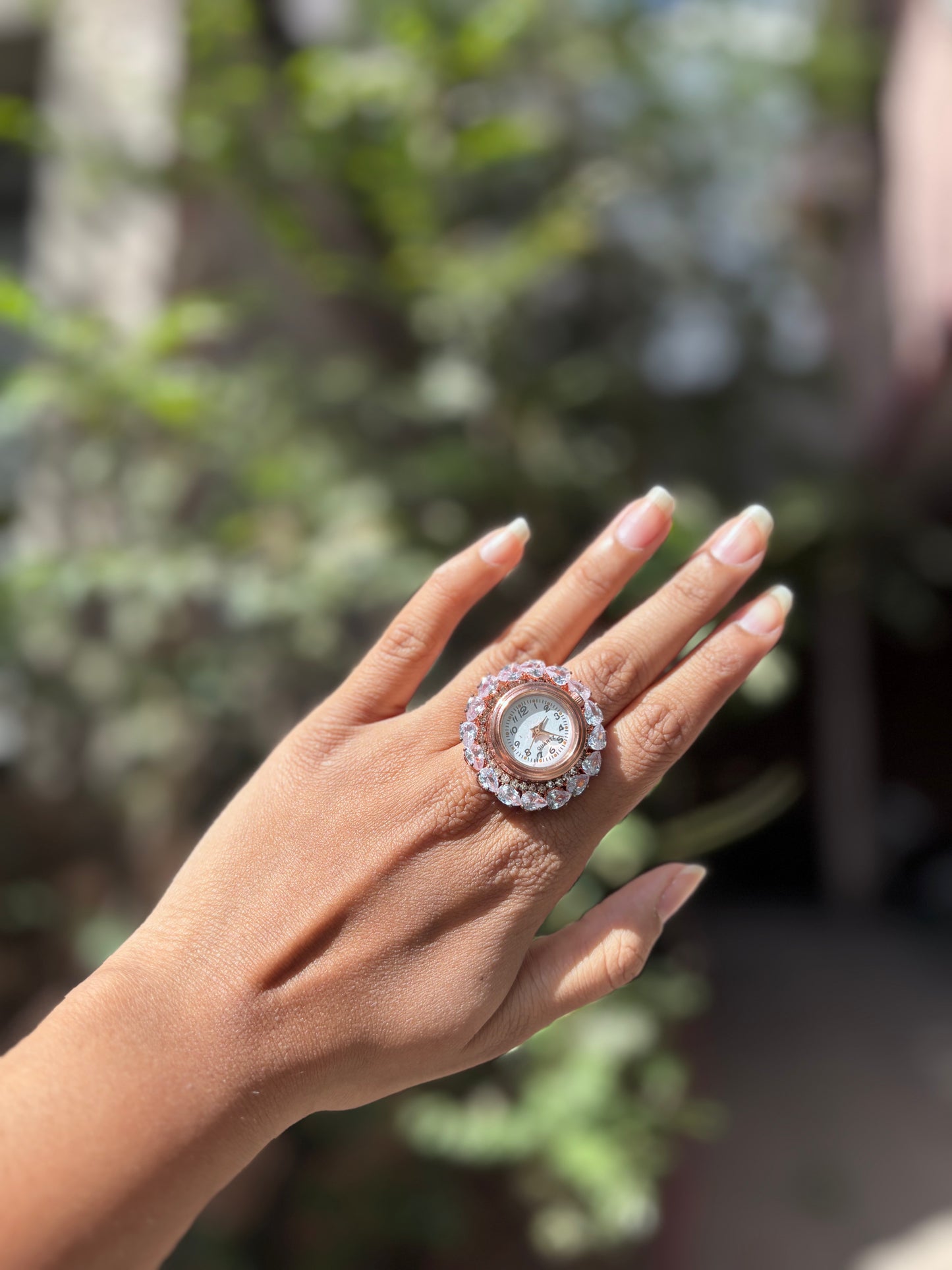 Kundan Watch Ring