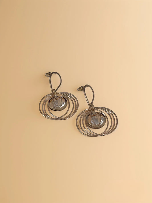 Golden Swirl Earrings