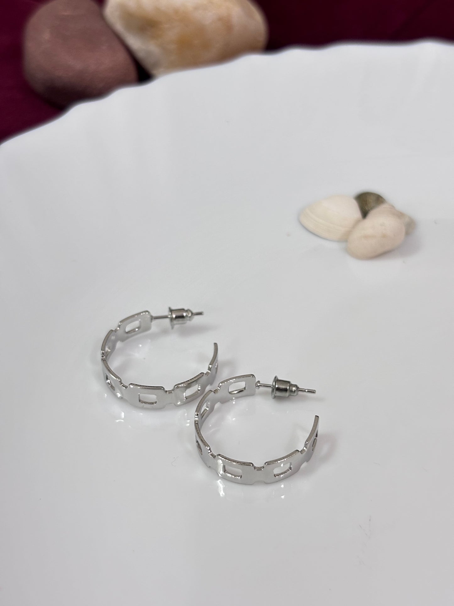 Silver Blaze Earrings