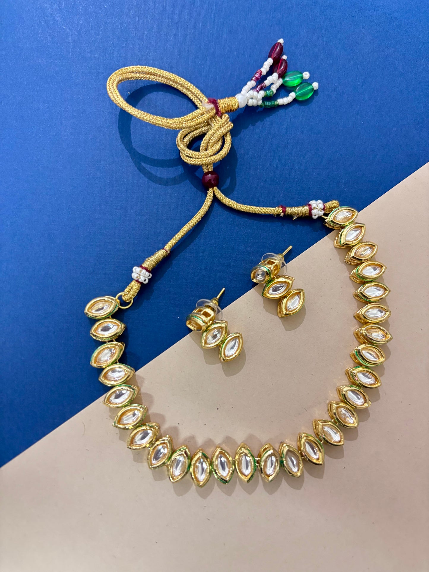 Petal Kundan Set