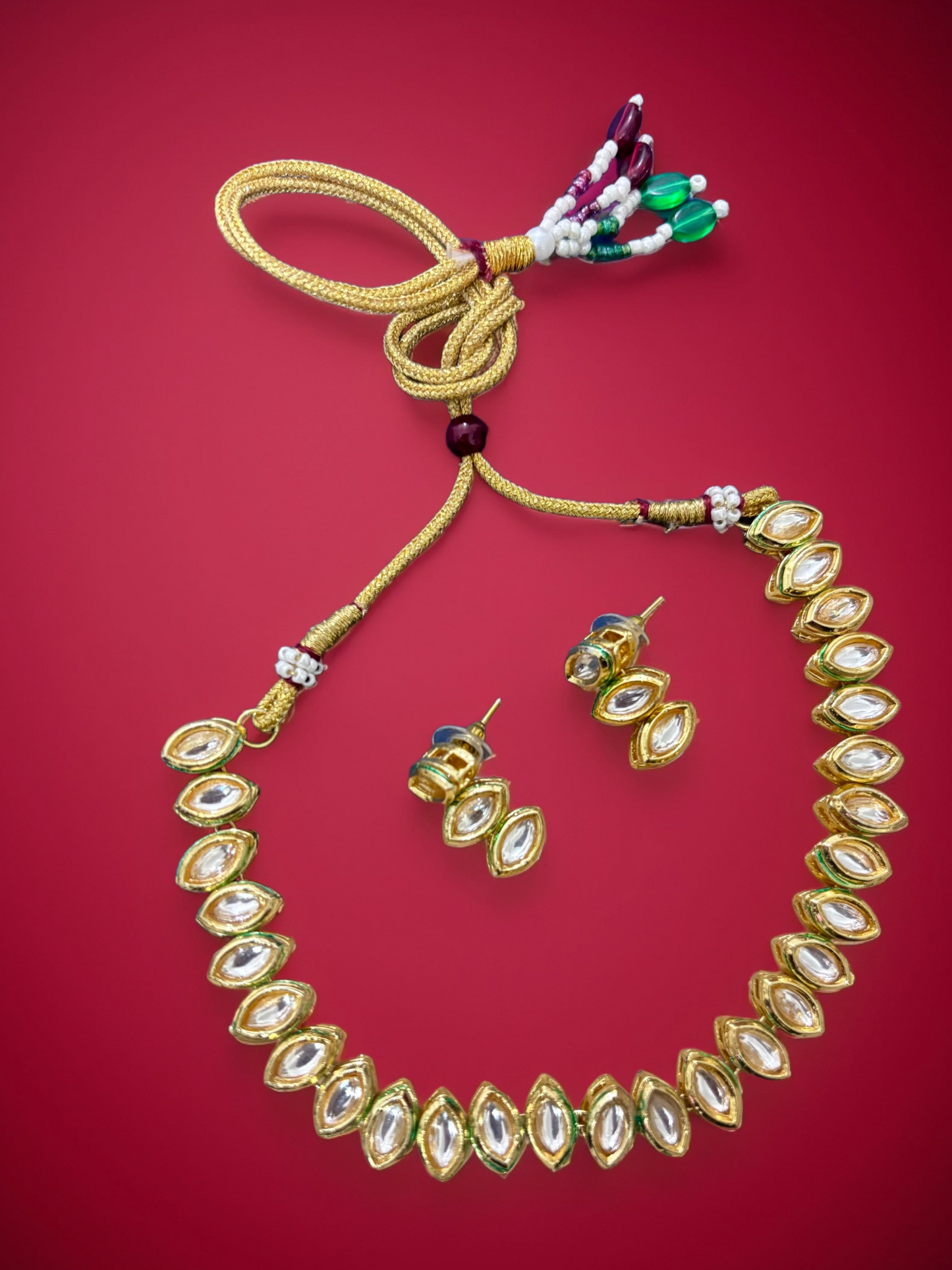 Petal Kundan Set