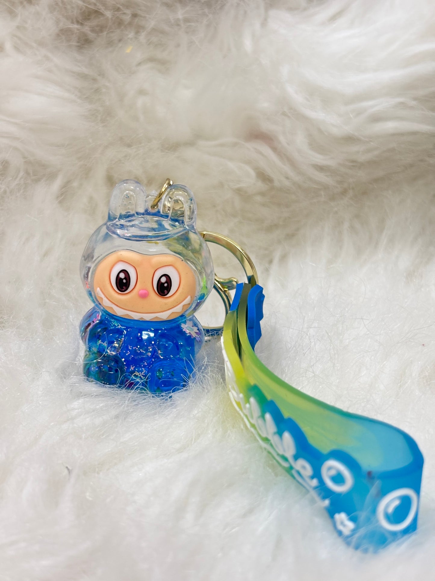Keychain | Labubu | Blue Liquid Doll