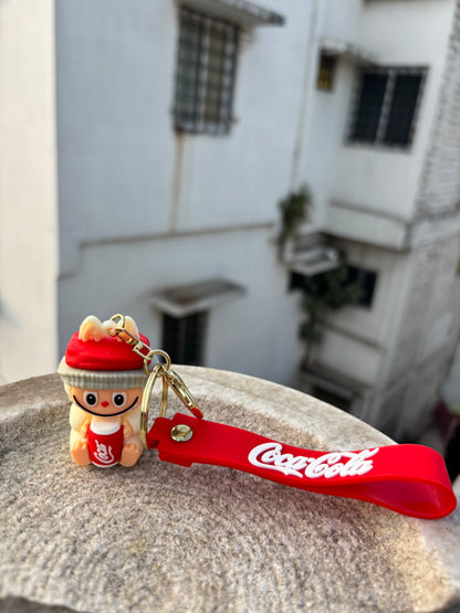 Keychain | Labubu CocaCola Doll