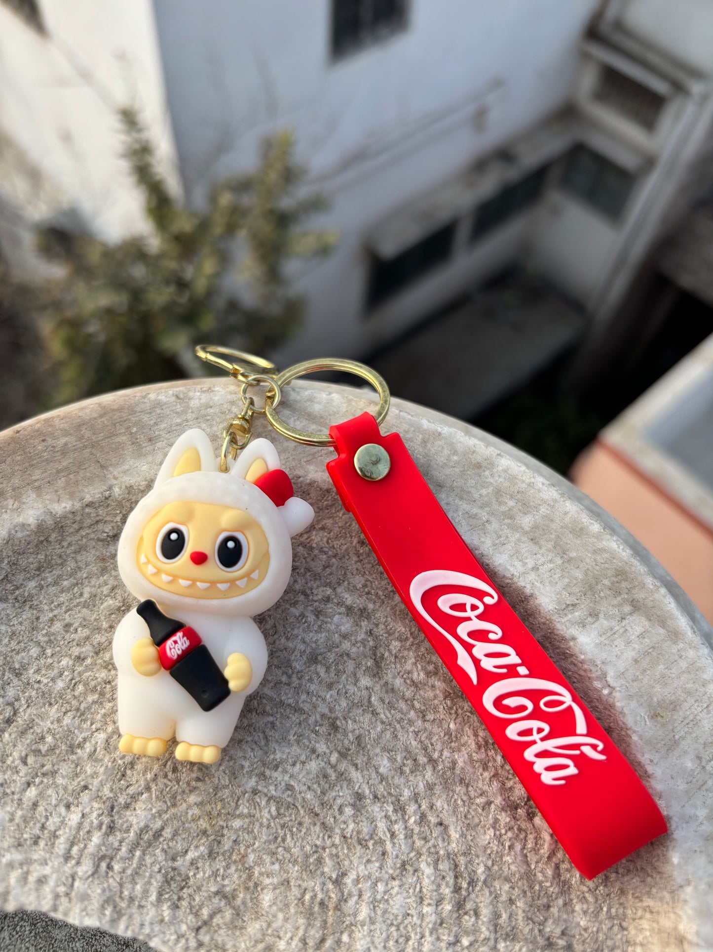 Keychain | Labubu CocaCola Bottle