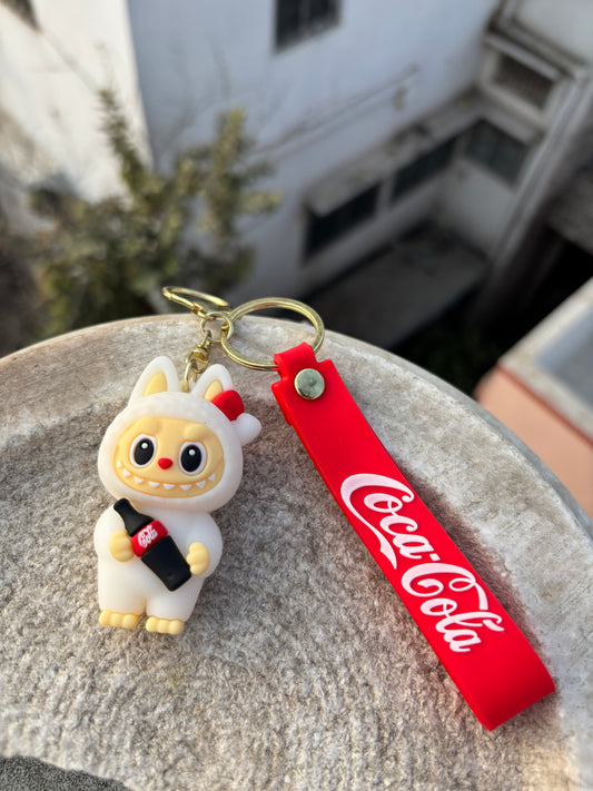 Keychain | Labubu CocaCola Bottle