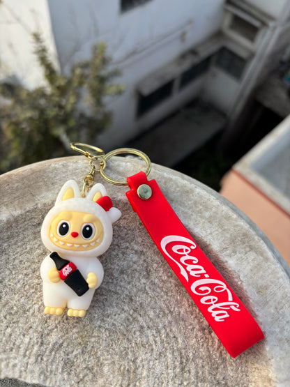 Keychain | Labubu CocaCola Bottle