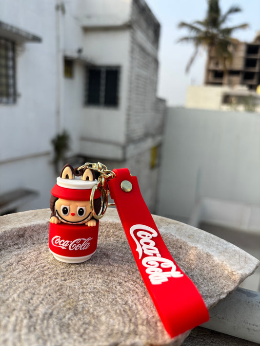 Keychain | Labubu Coca-Cola Keychain