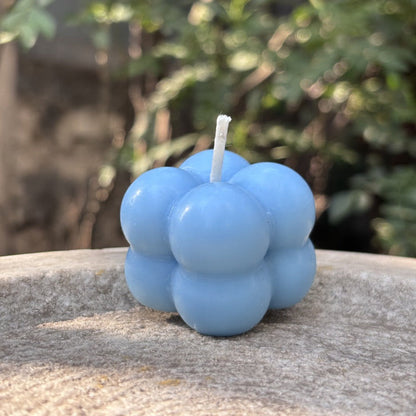 Lime Scented Small Bubble Candle