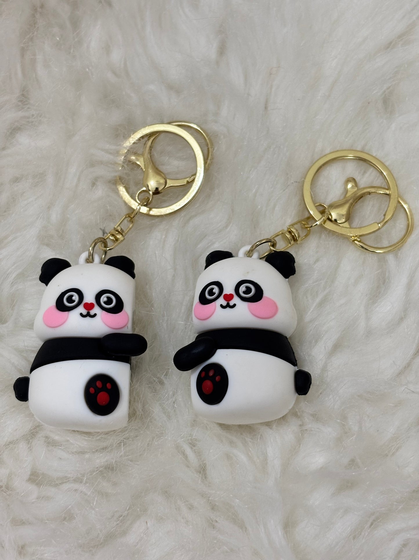 Keychain | Magnetic Love Couple Panda
