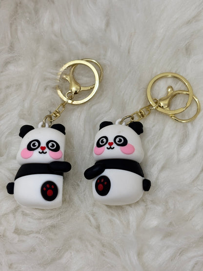 Keychain | Magnetic Love Couple Panda