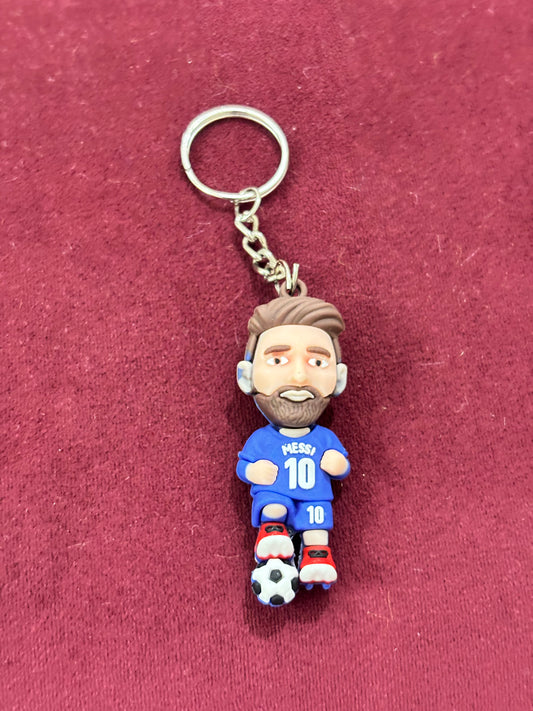 Messi Keychain – Blue Jersey