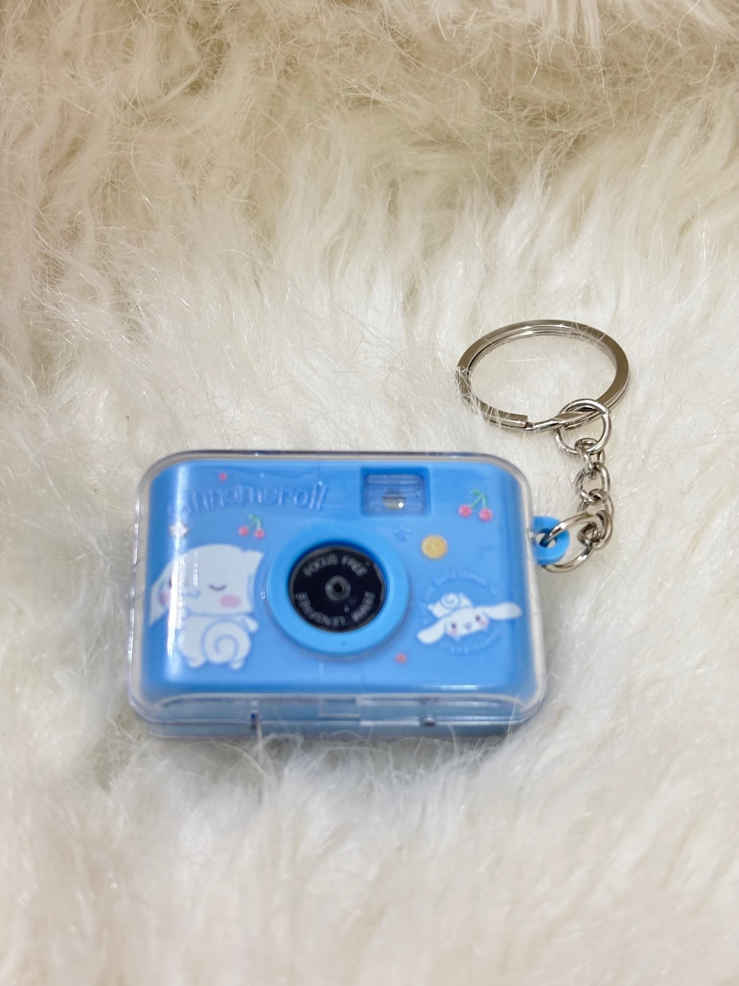 Keychain | Mini Blue Light Sound Camera