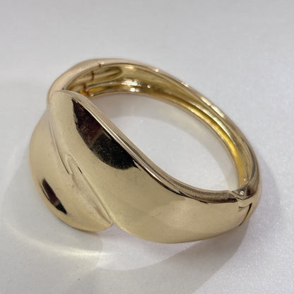 Molten Curve Anti-tranish Brass Bracelet