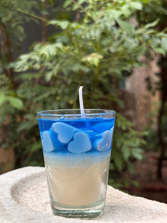 Ocean Heart Layers Scented Candle
