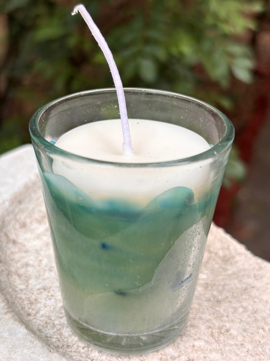 Ocean Mist Marble Scented Candle