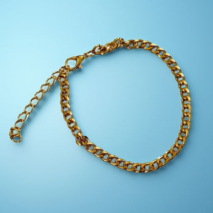 Regal Gold Link Bracelet