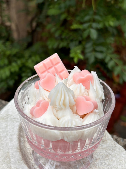 Rose Milk Whip Bar Scented Candle