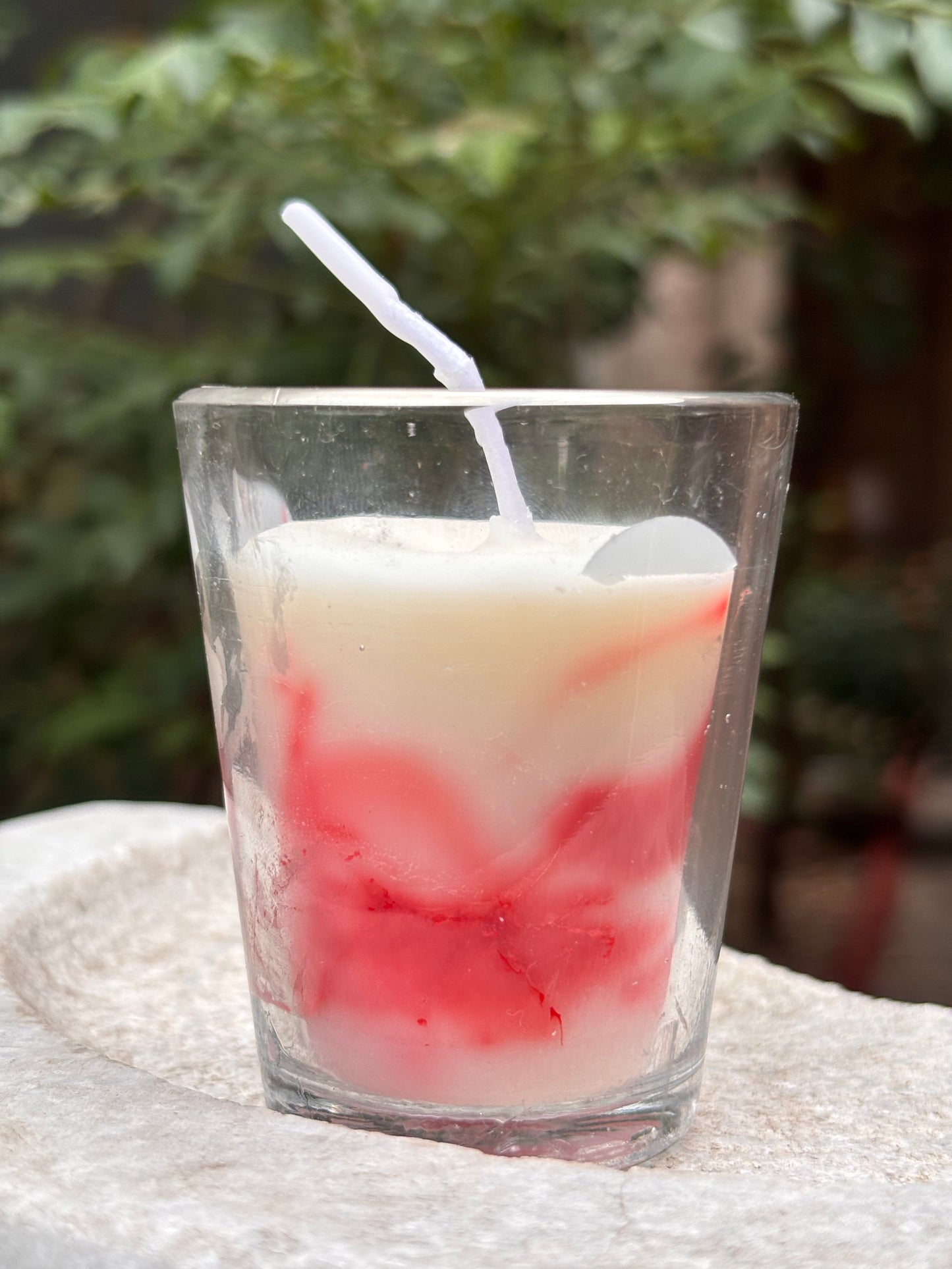 Rose Mist Marble Scented Candle