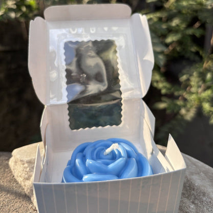 Rose Petal - Frosted Scented Candle