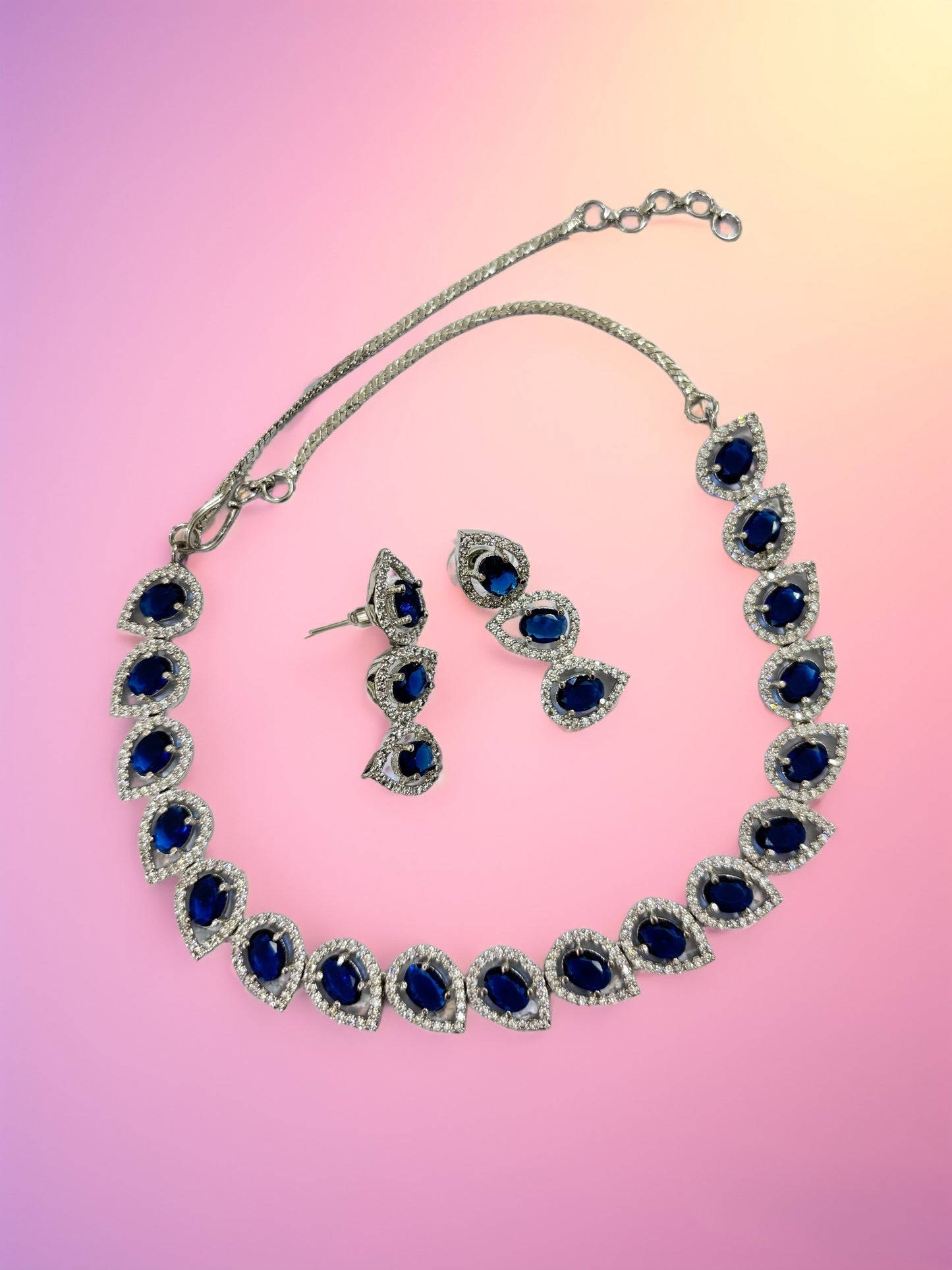 Royal Blue Stone Symphony Set