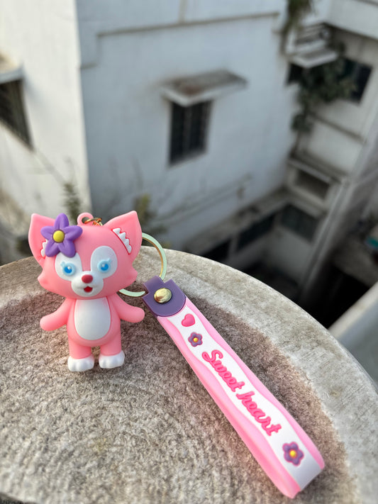 Keychain | Anime | Soft Rubber Cute Anime