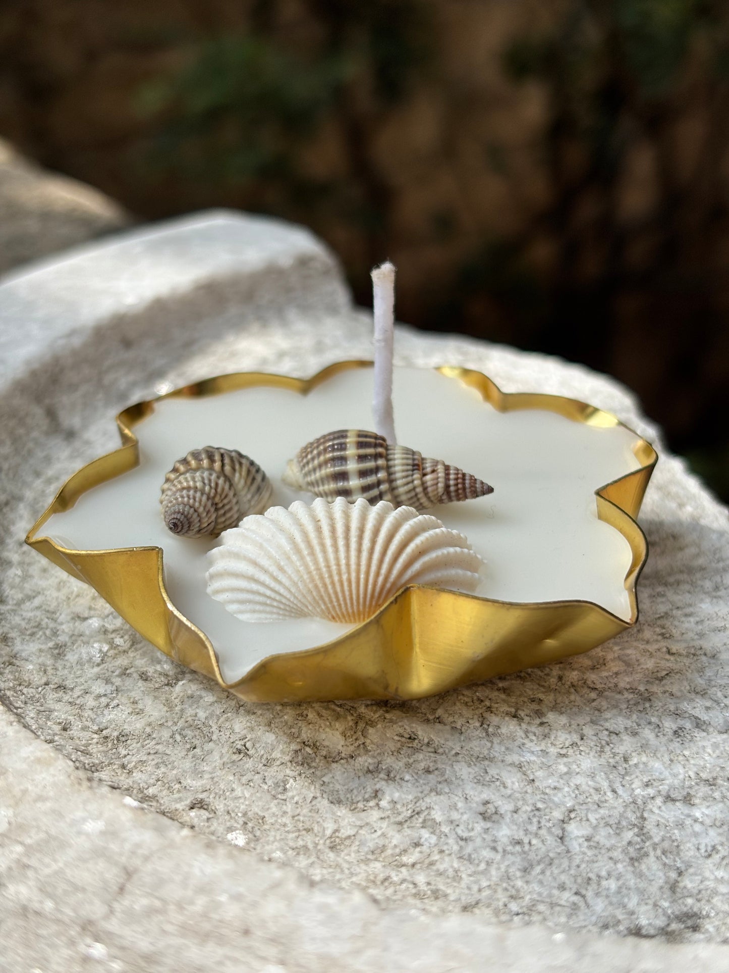 Sea Shell Urli Scented Candle - Small