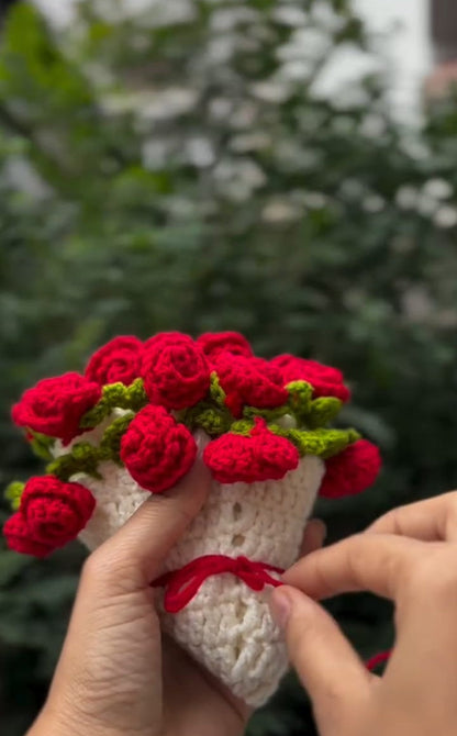 Small Rose Coaster Bouquet