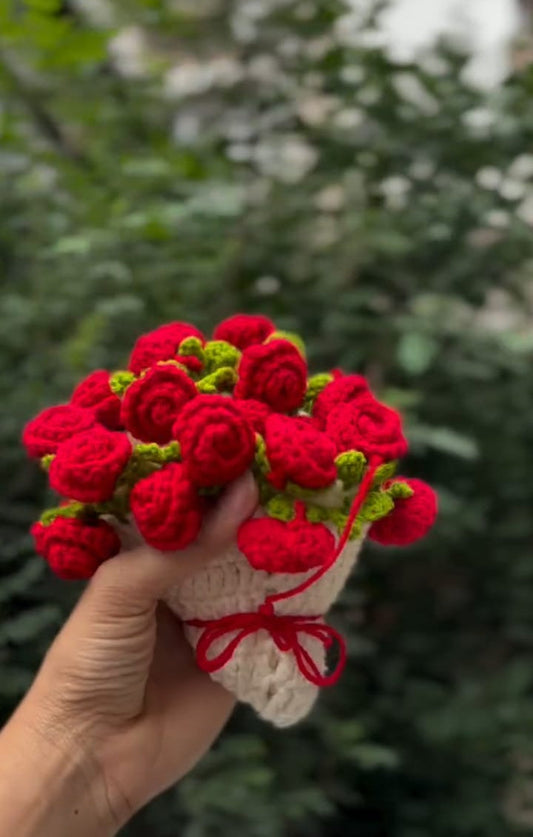 Small Rose Coaster Bouquet