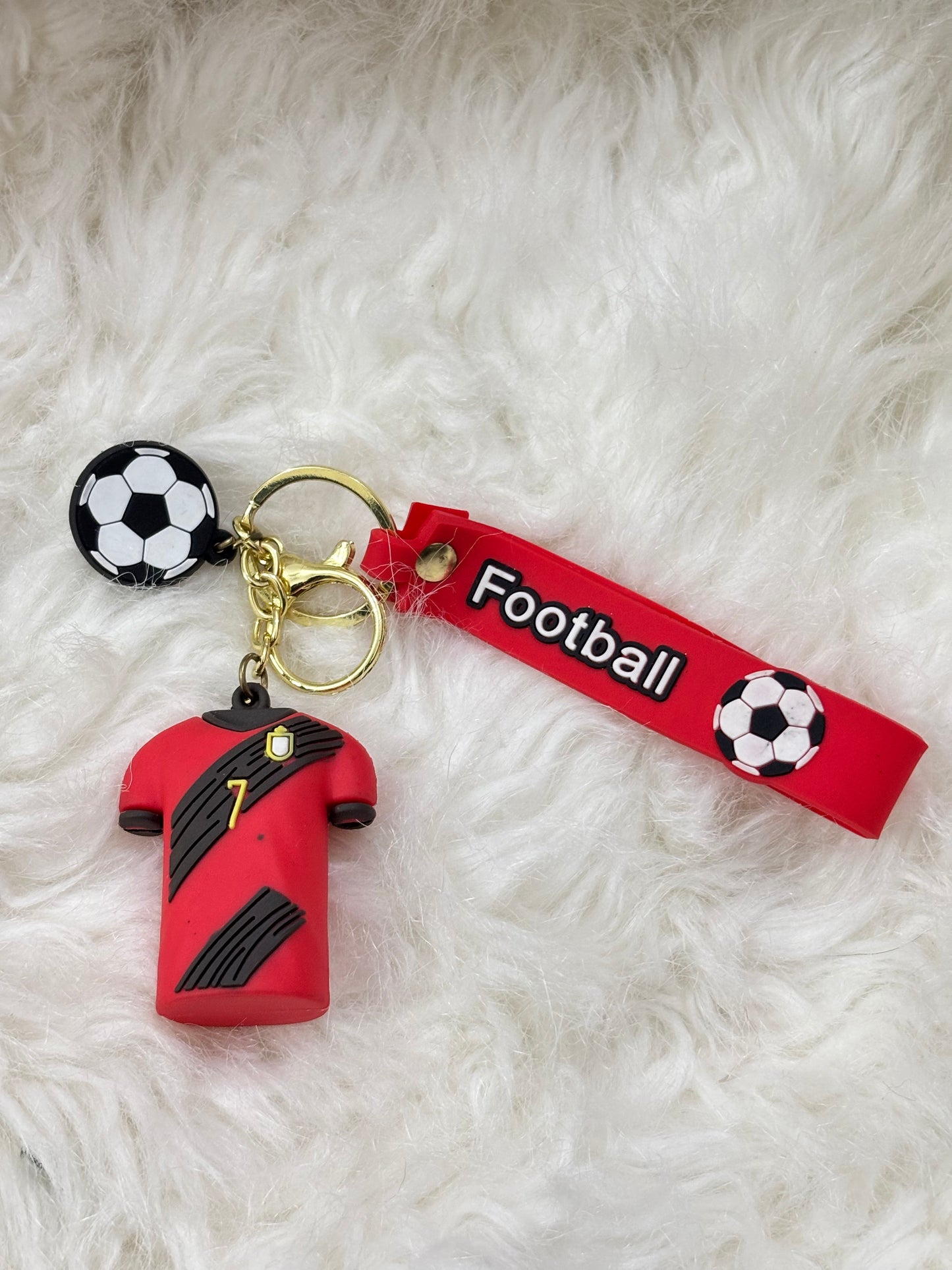 Soccer Jersey Keychain